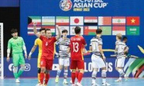 Đội tuyển futsal Việt Nam thắng 5-1 trước Hàn Quốc